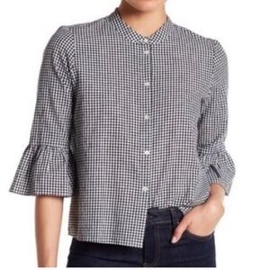 Madewell Gingham Top M